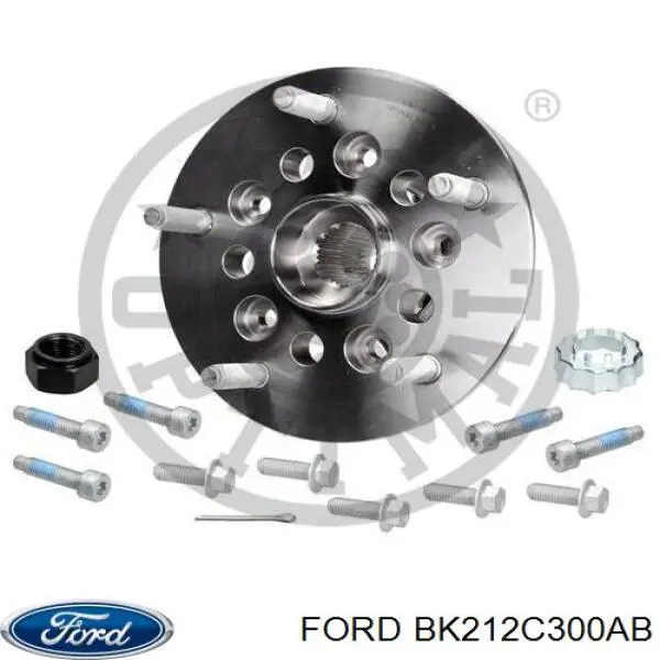 BK21-2C300-AB Ford cubo de rueda delantero