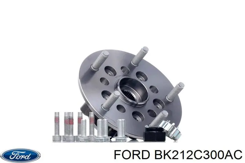 Buje de rueda delantero BK212C300AC Ford