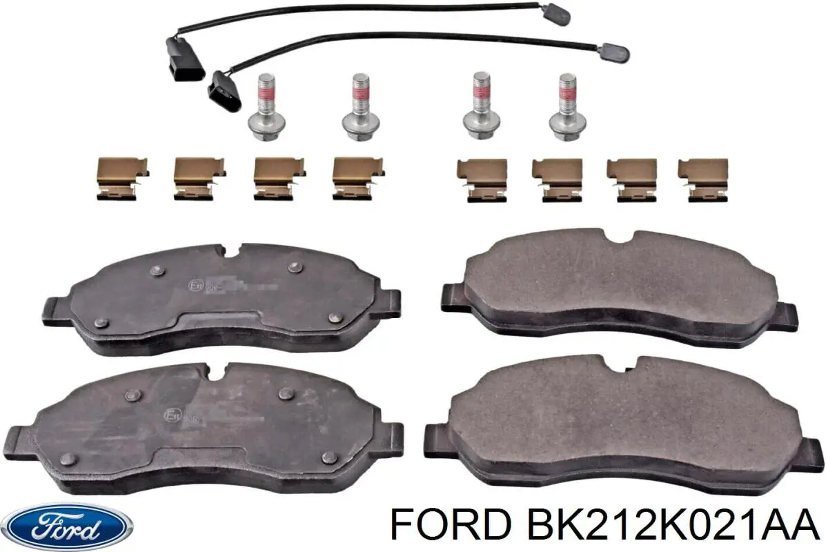 BK21 2K021 AA Ford pastillas de freno delanteras