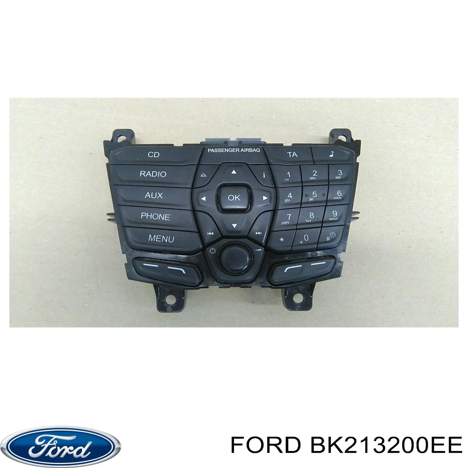 BK213200EE Ford cremallera de dirección