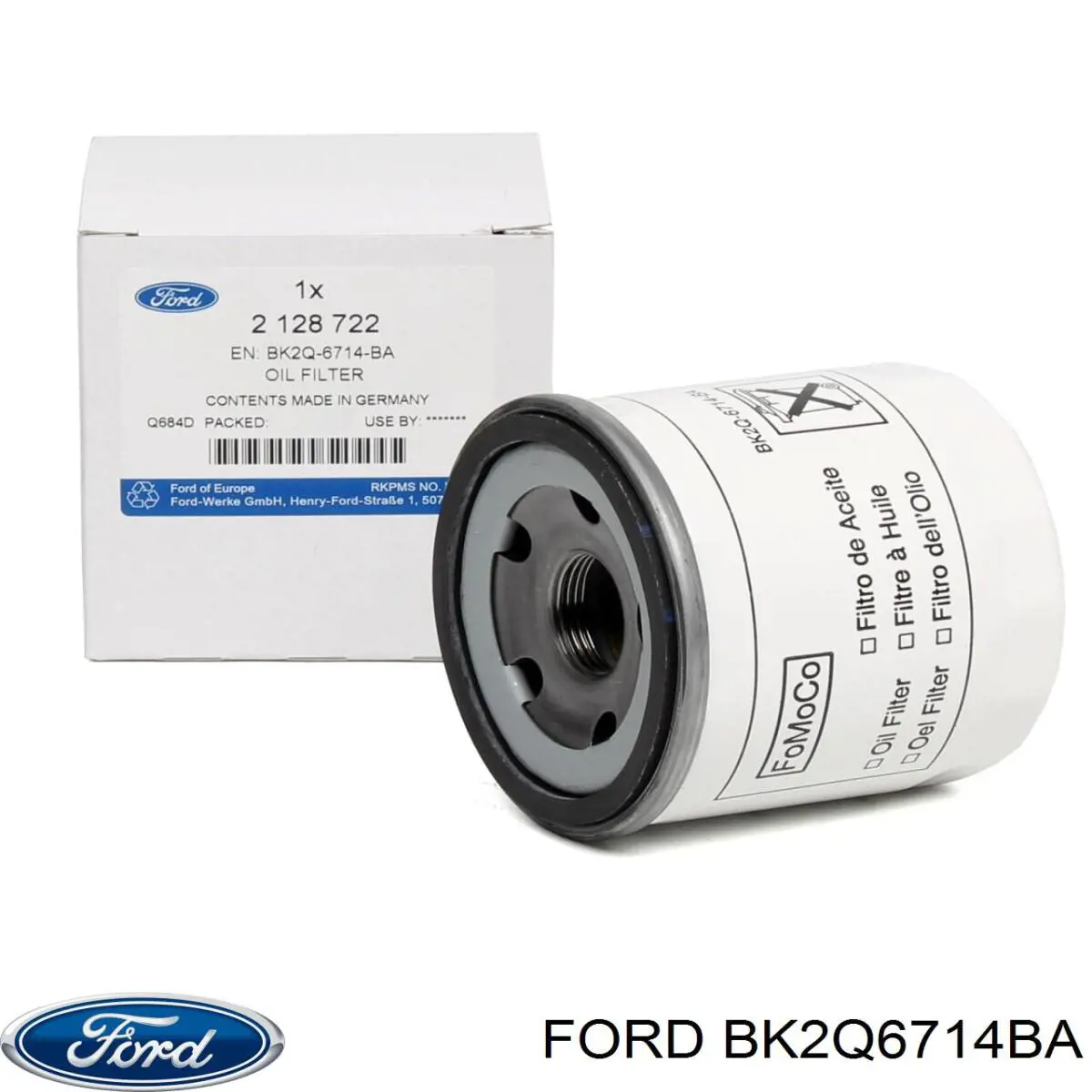 Filtro de aceite Ford BK2Q6714BA precio, desde 6,87 EUR
