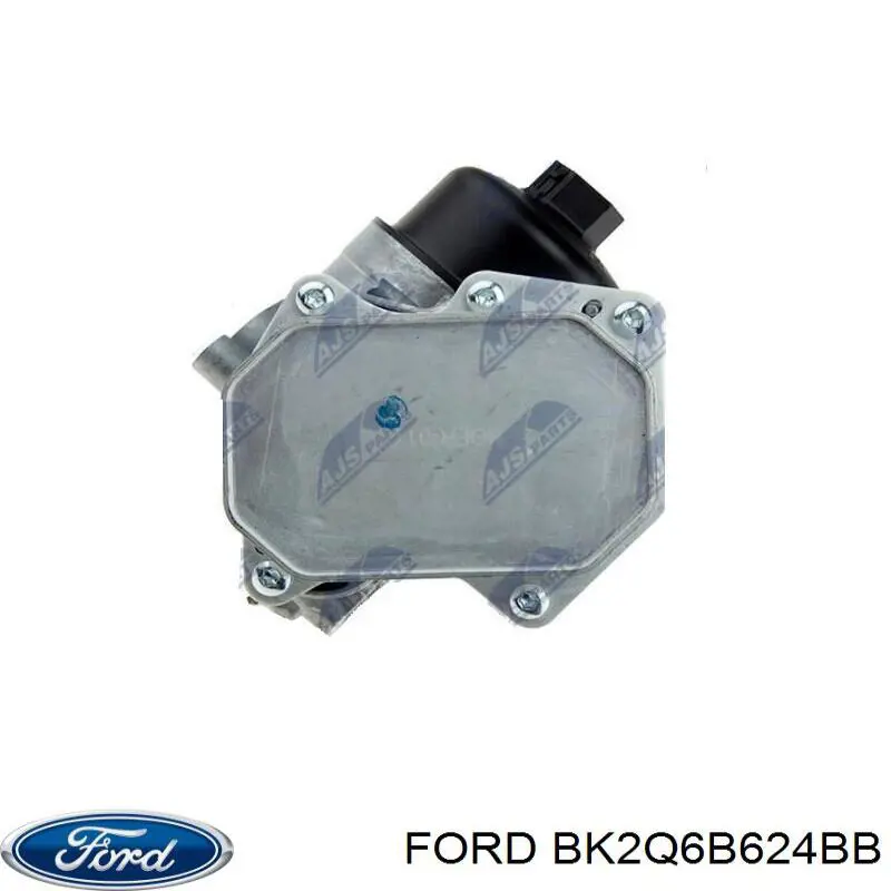Radiador de aceite debajo del filtro BK2Q6B624BB Ford