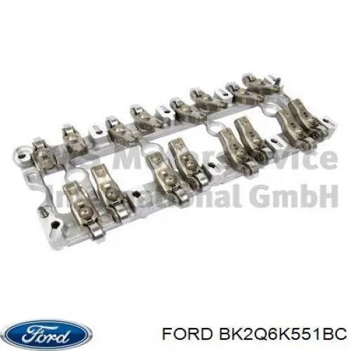 BK2Q6K551BC Ford brazo ocilante/brazo de valvula (cama)