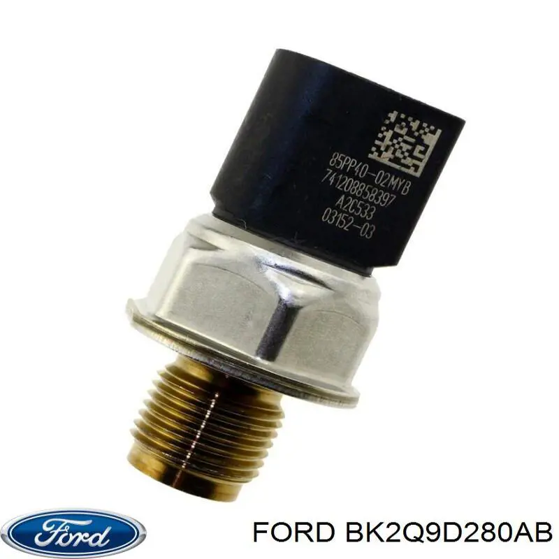 BK2Q9D280AB Ford Rampa de combustible