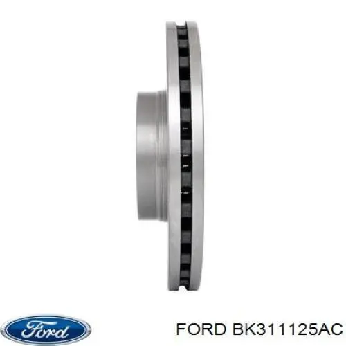 BK311125AC Ford freno de disco delantero