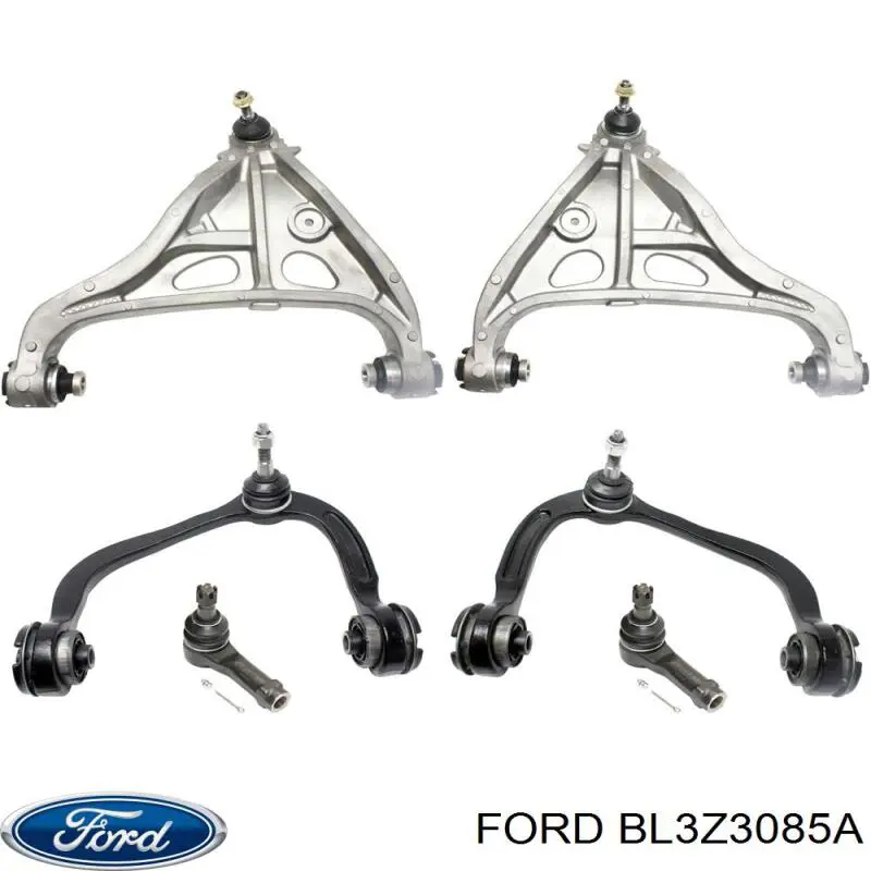 BL3Z3085A Ford barra oscilante, suspensión de ruedas delantera, superior izquierda