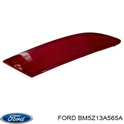 Comprar BM5Z13A565A Ford Reflector del parachoques trasero derecho