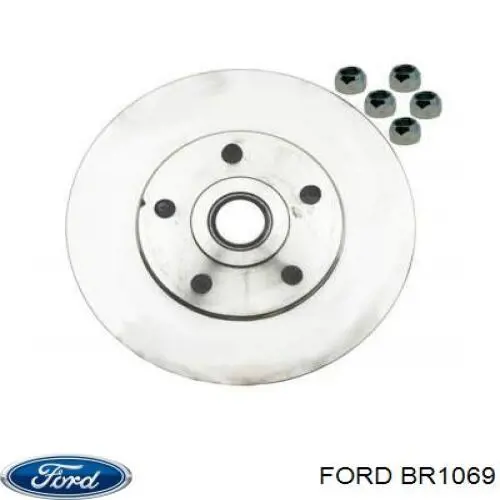 BR1069 Ford pastillas de freno delanteras