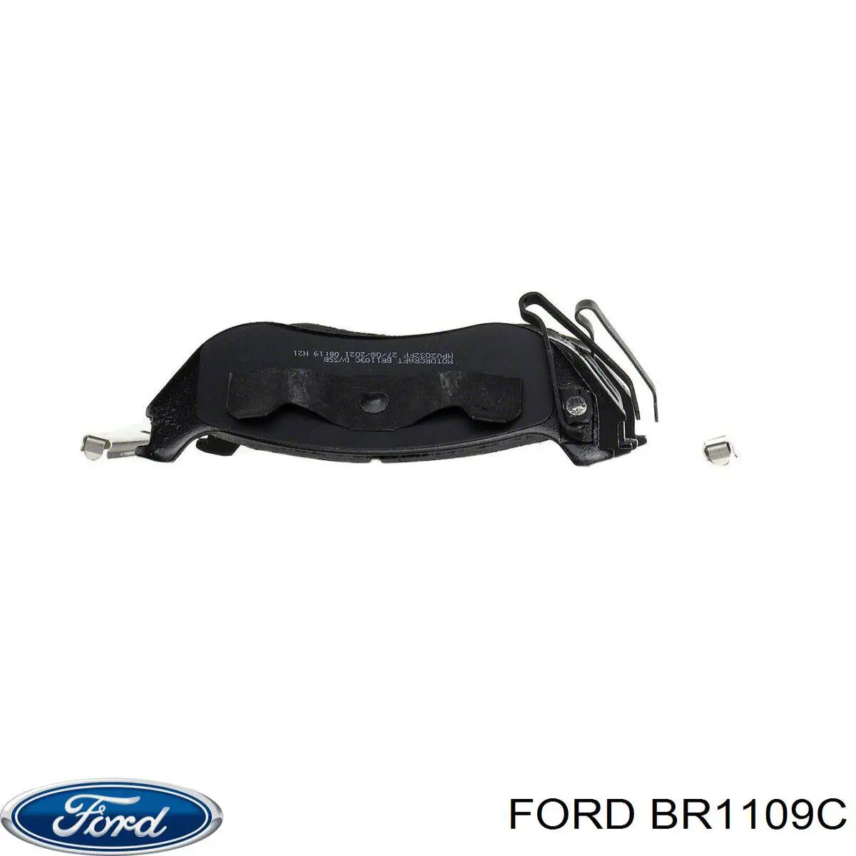 BR1109C Ford pastillas de freno traseras