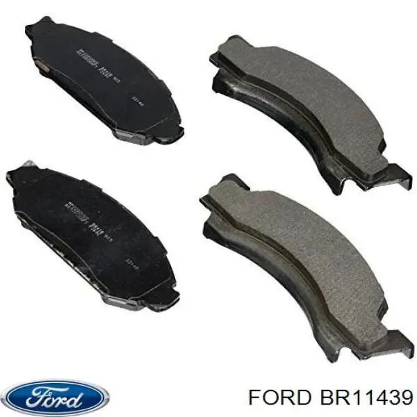 BR11439 Ford pastillas de freno delanteras