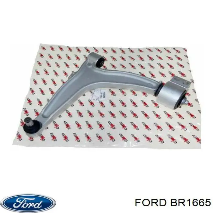 BR1665 Ford pastillas de freno traseras