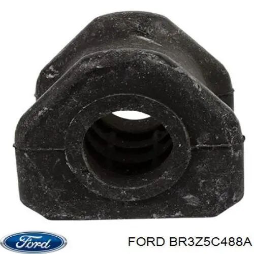 BR3Z5C488A Ford soporte de barra estabilizadora trasera