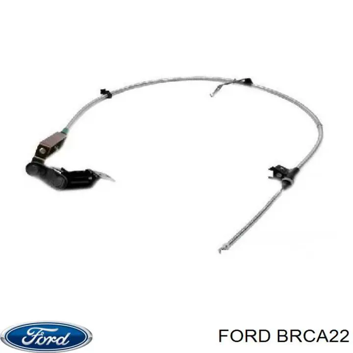 BRCA22 Ford cable de freno de mano trasero izquierdo