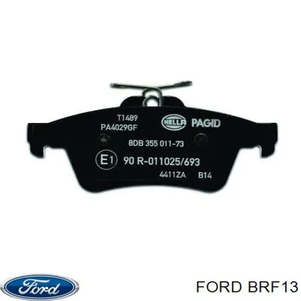 Comprar BRF13 Ford Pastillas de freno traseras