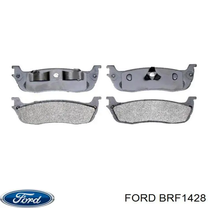 BRF1428 Ford pastillas de freno traseras