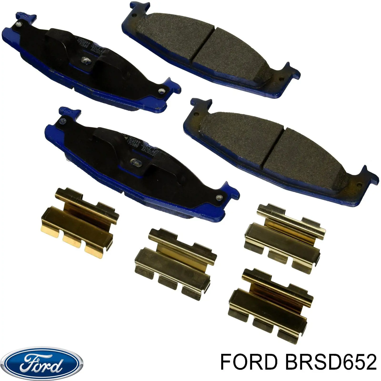 BRSD652 Ford pastillas de freno delanteras