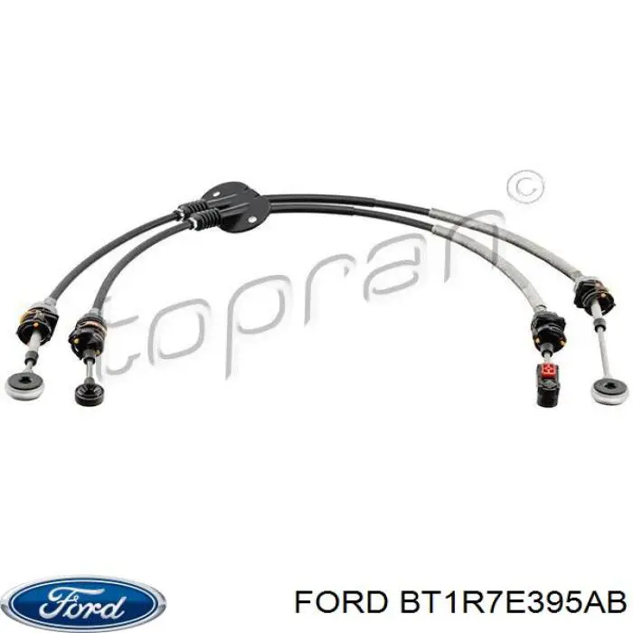 Cable de accionamiento de caja de cambios Ford BT1R7E395AB precio, desde 84,91 EUR