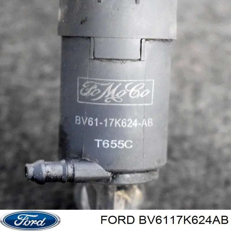 Comprar BV6117K624AB Ford Bomba de agua limpiaparabrisas, delantera