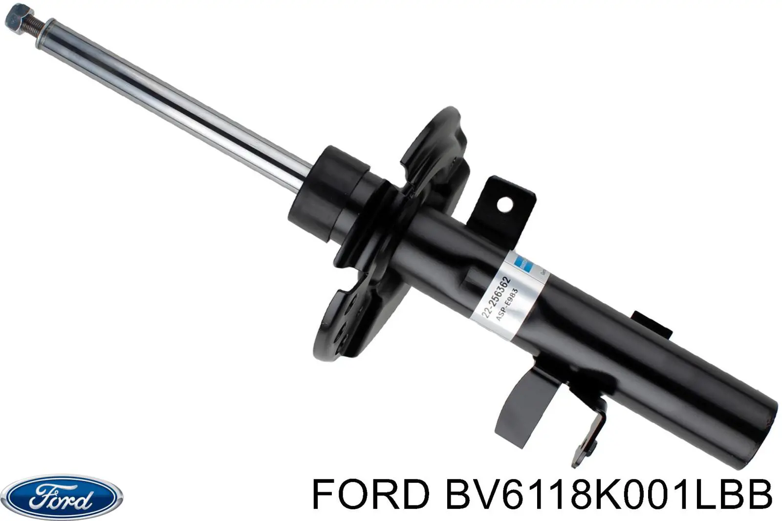 BV6118K001LBB Ford amortiguador delantero izquierdo