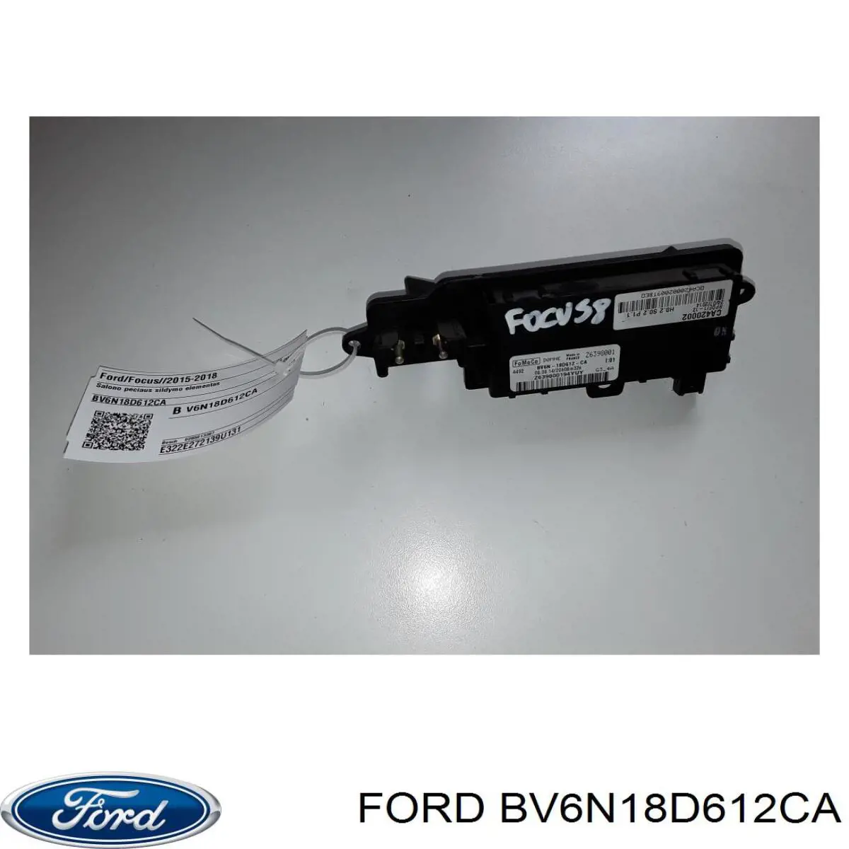 Calentador eléctrico de aire para el sistema de calefacción del habitáculo Ford BV6N18D612CA precio, desde 50,82 EUR
