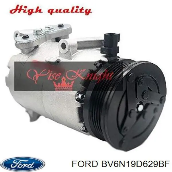 Compresor de aire acondicionado BV6N19D629BF Ford