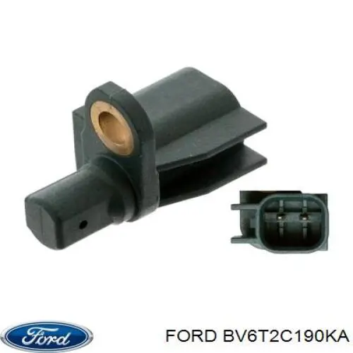  BV6T-2C190-KA Ford sensor abs trasero