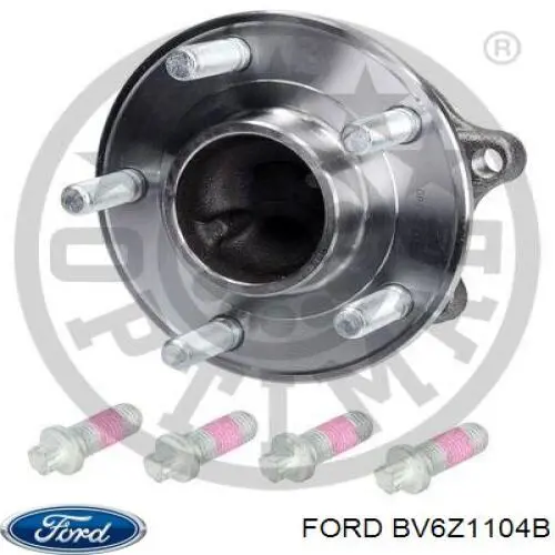 Comprar BV6Z1104B Ford Cubo de rueda, Eje trasero
