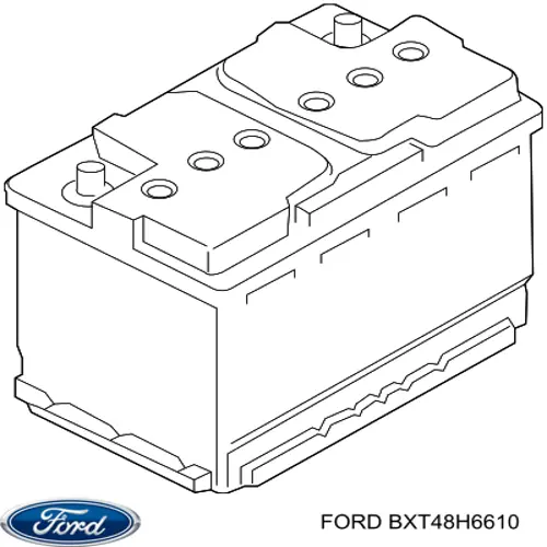 Comprar BXT48H6610 Ford Batería de coche