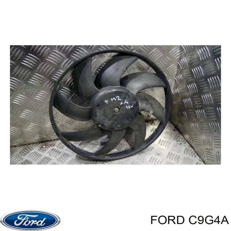 C9G4A Ford Ventilador de refrigeración del motor