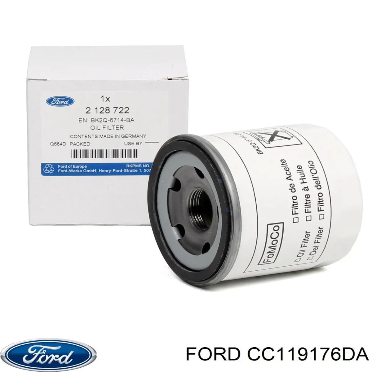 CC119176DA Ford filtro combustible