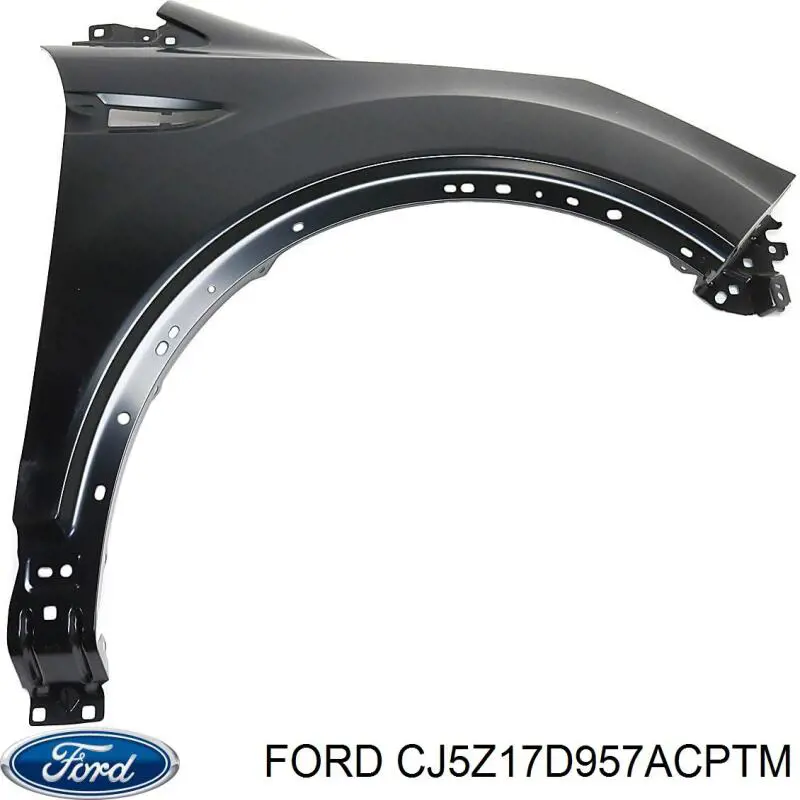 CJ5Z17D957ACPTM Ford Paragolpes delantero