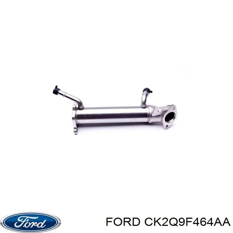 CK2Q9F464AA Ford Enfriador de recirculación de gases de escape EGR