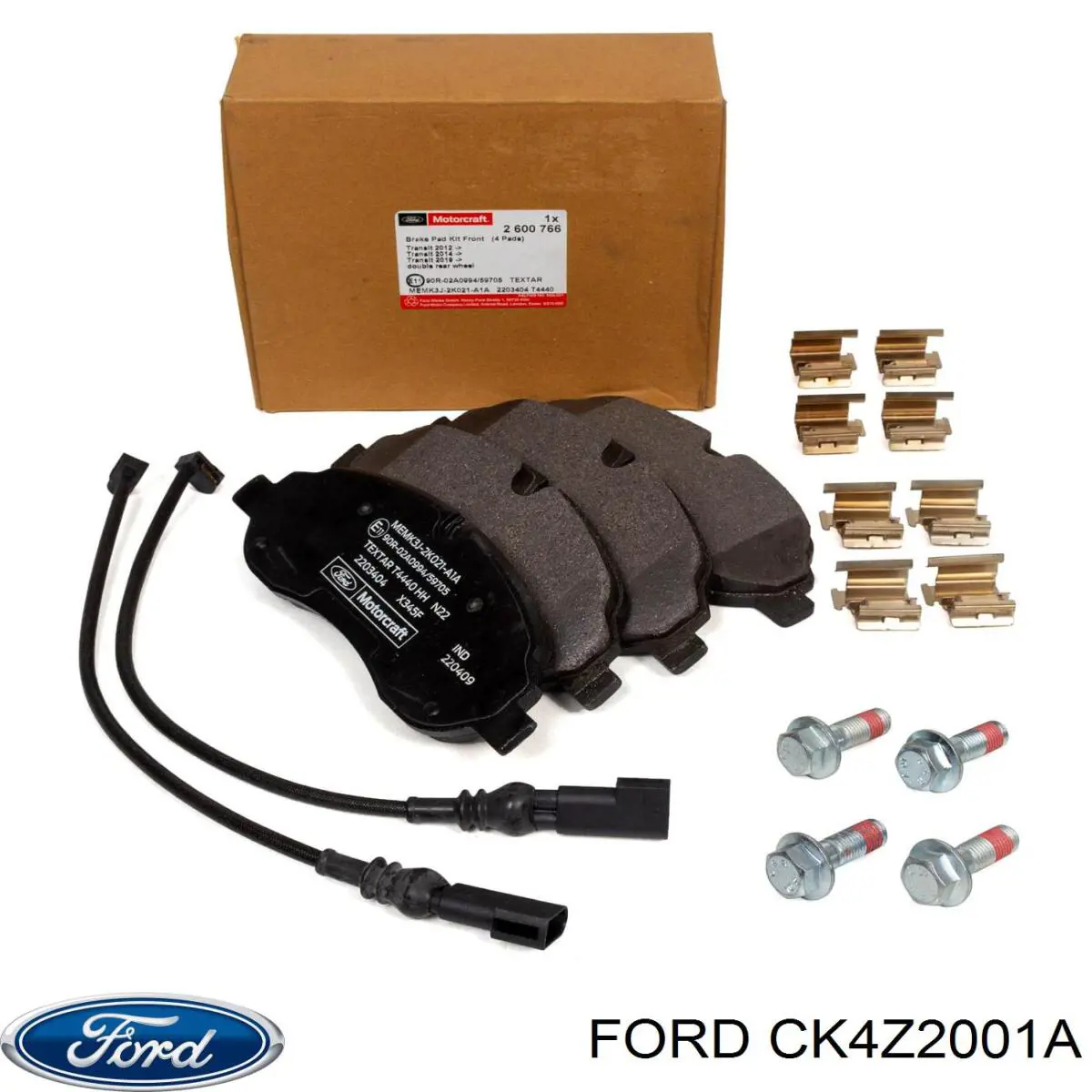 Comprar CK4Z2001A Ford Pastillas delanteras de freno