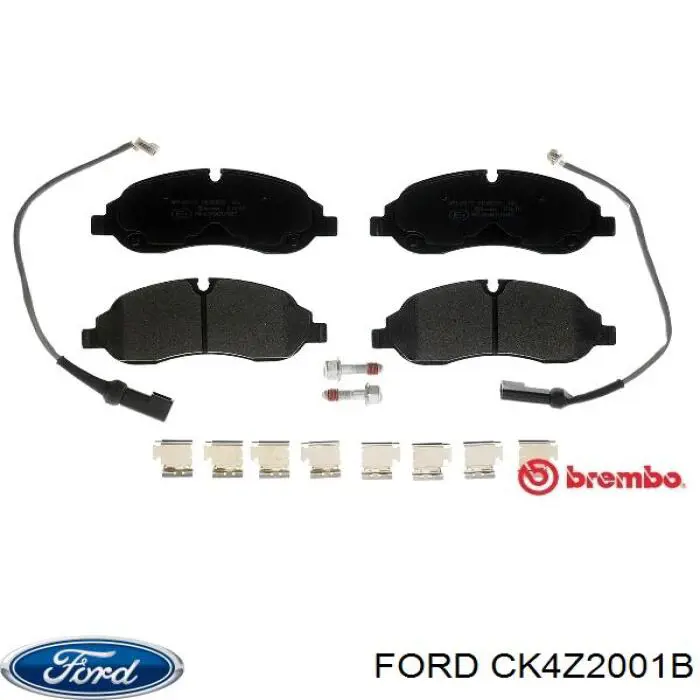 Comprar CK4Z2001B Ford Pastillas delanteras de freno