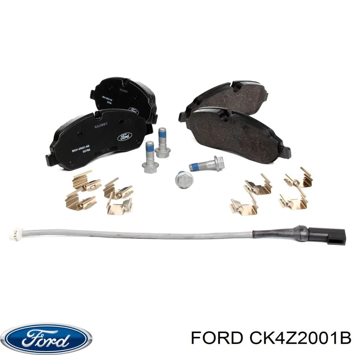 Pastillas de freno delanteras Ford CK4Z2001B