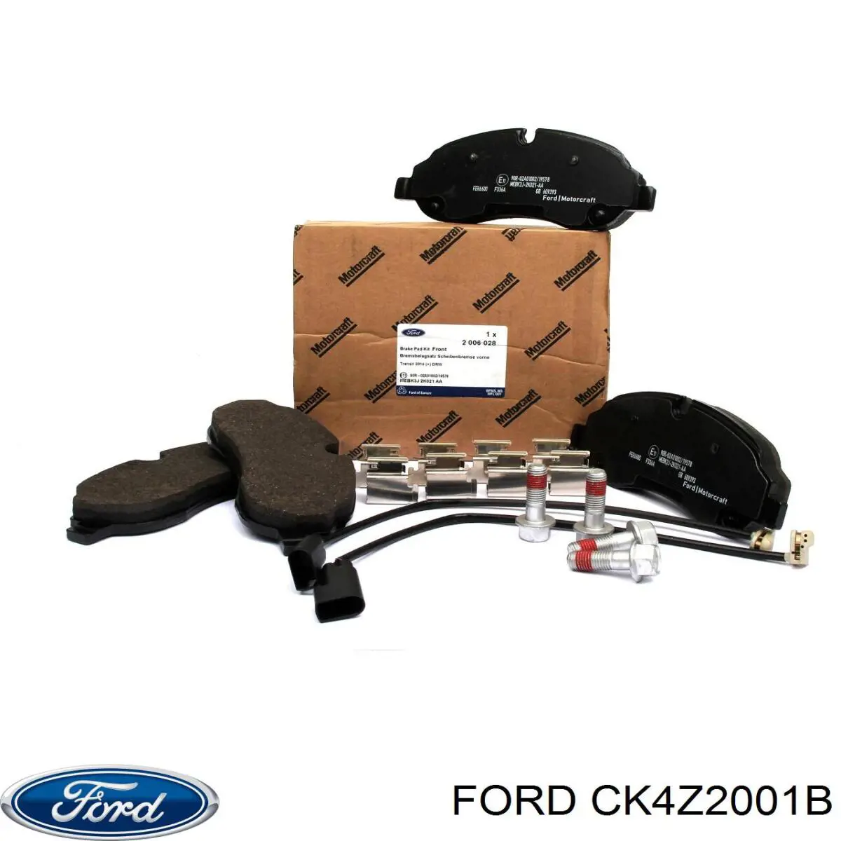 CK4Z2001B Ford pastillas de freno delanteras