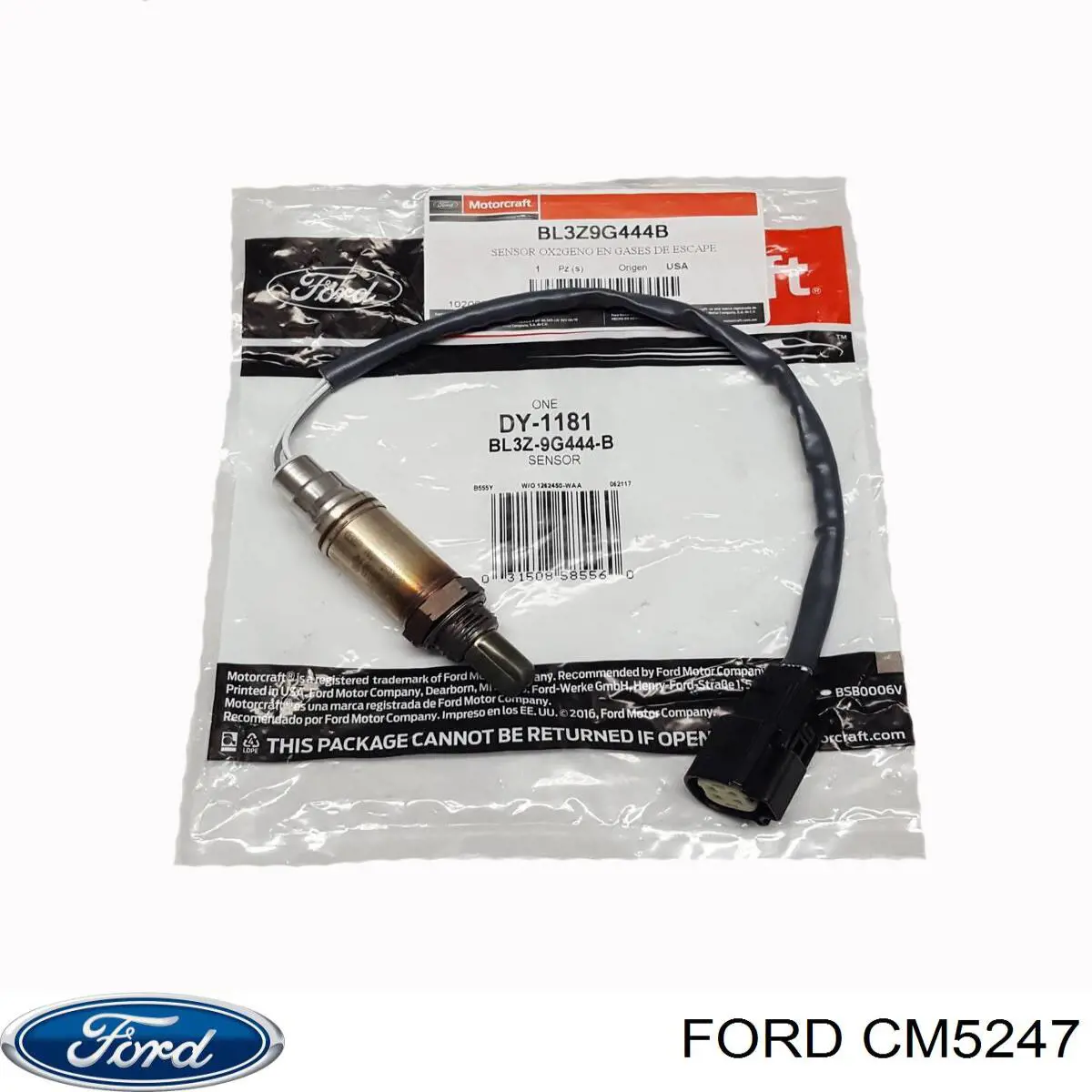 Sensor de la presión del combustible Ford CM5247