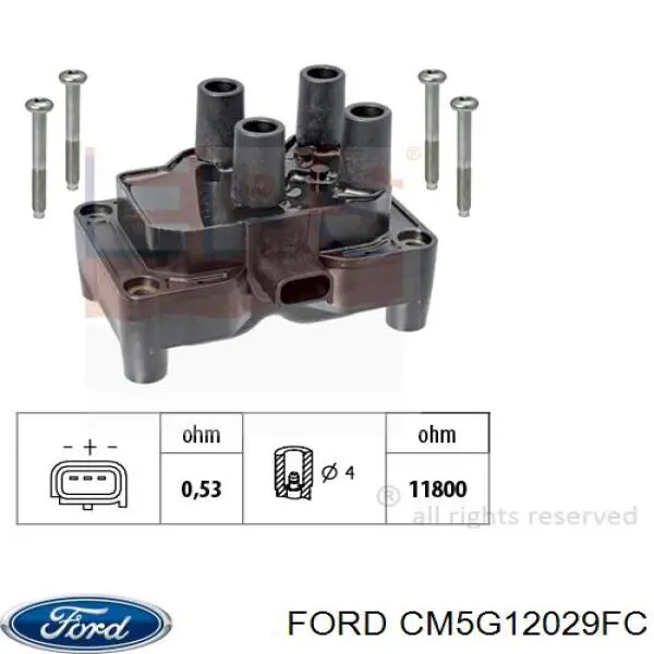 Bobina CM5G12029FC Ford
