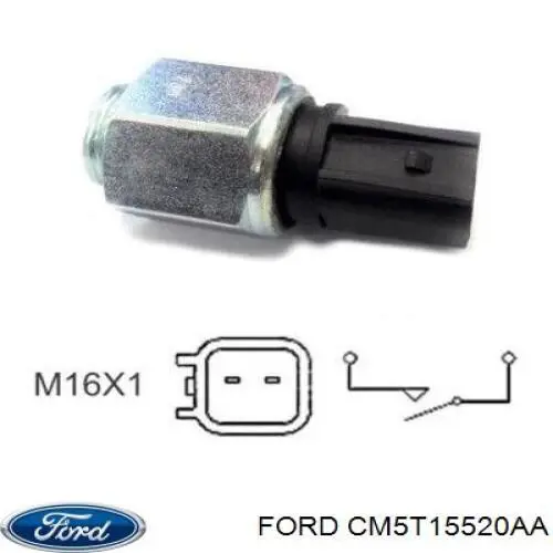 CM5T15520AA Ford sensor de marcha atrás