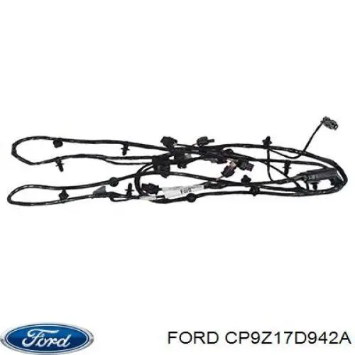 Soporte central del parachoques trasero Ford 1748858