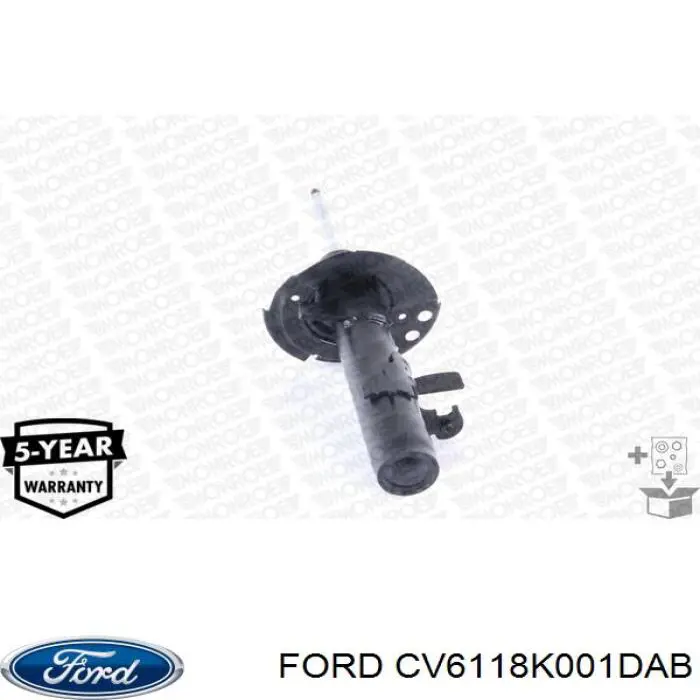 CV6118K001DAB Ford amortiguador delantero izquierdo