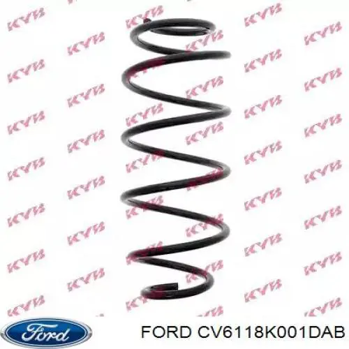 CV6118K001FAA Ford Amortiguador frontal izquierdo