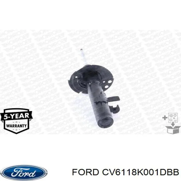 Amortiguador delantero izquierdo Ford 1872417 precio, desde 73,15 EUR