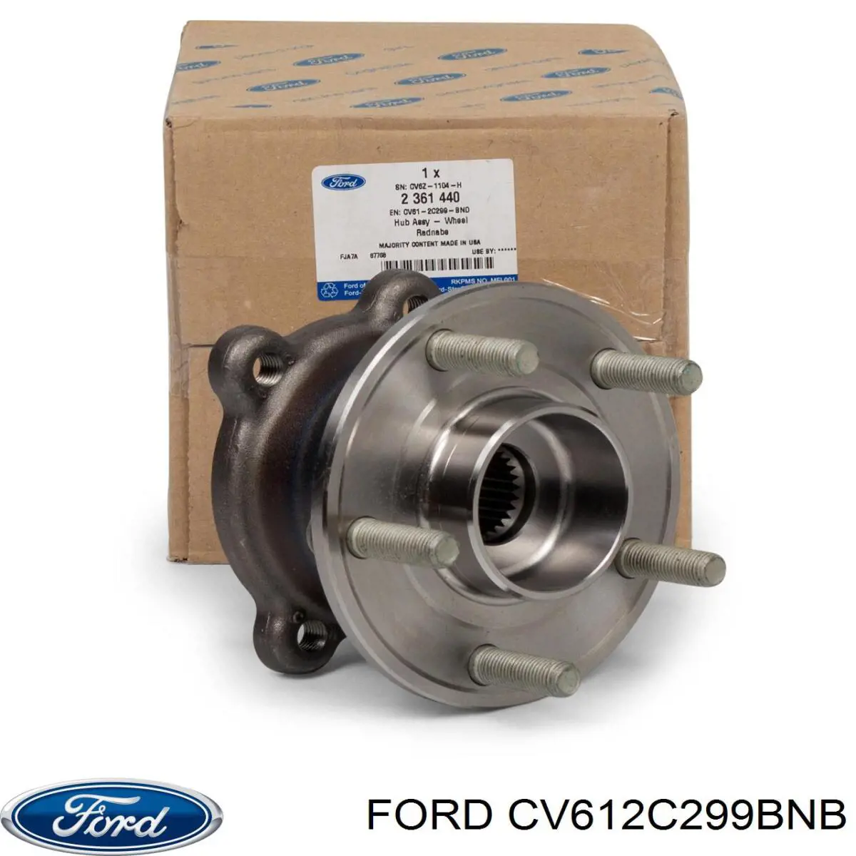 CV612C299BNB Ford cubo de rueda trasero