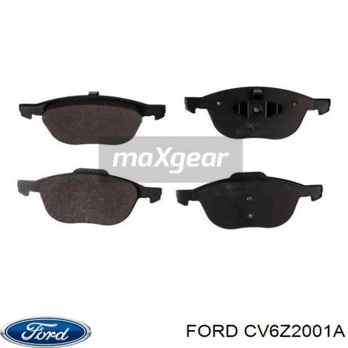 Pastillas de freno CV6Z2001A Ford