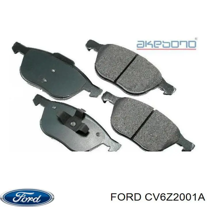 Pastillas de freno delanteras Ford CV6Z2001A