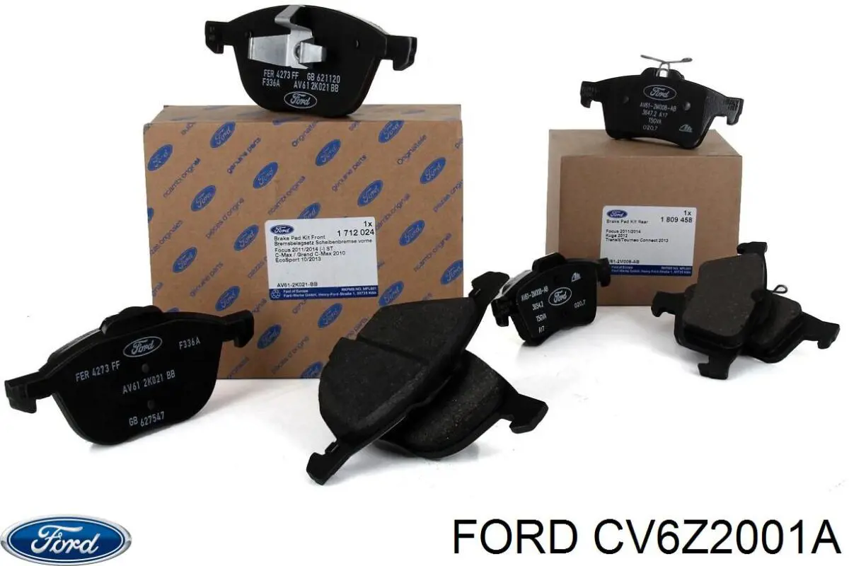 Comprar CV6Z2001A Ford Pastillas delanteras de freno