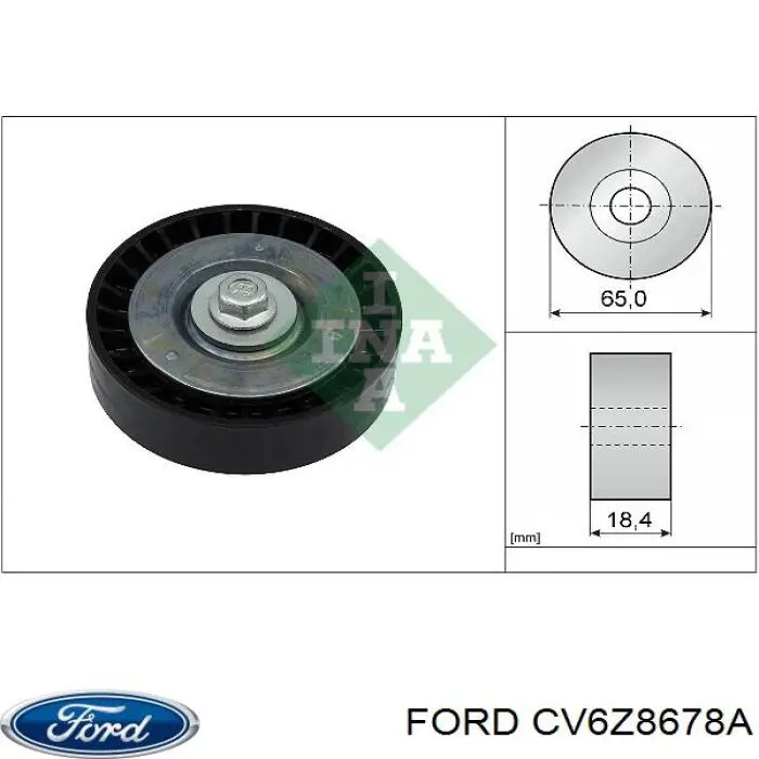 Polea correa distribución Ford CV6Z8678A precio, desde 15,05 EUR