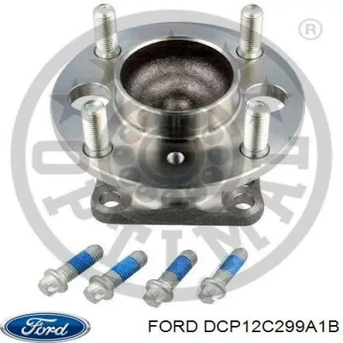 Cubo de rueda trasero Ford Fiesta CB1