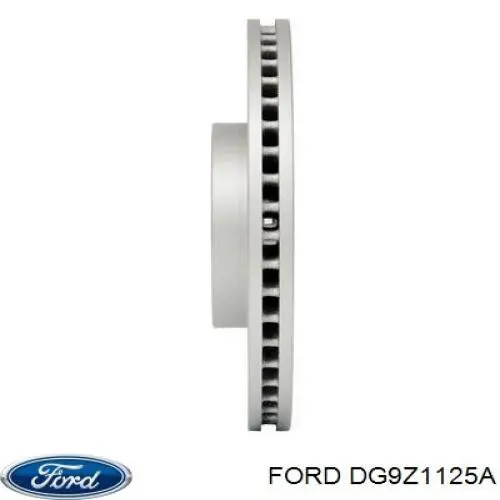 Disco de freno DG9Z1125A Ford